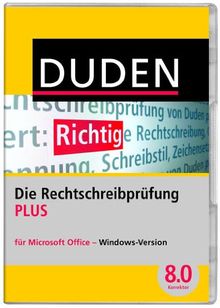 DUDEN Die Rechtschreibprüfung PLUS für Microsoft Office, Korrektor PLUS 8.0 von Bibliographisches Institut | Software | Zustand sehr gut