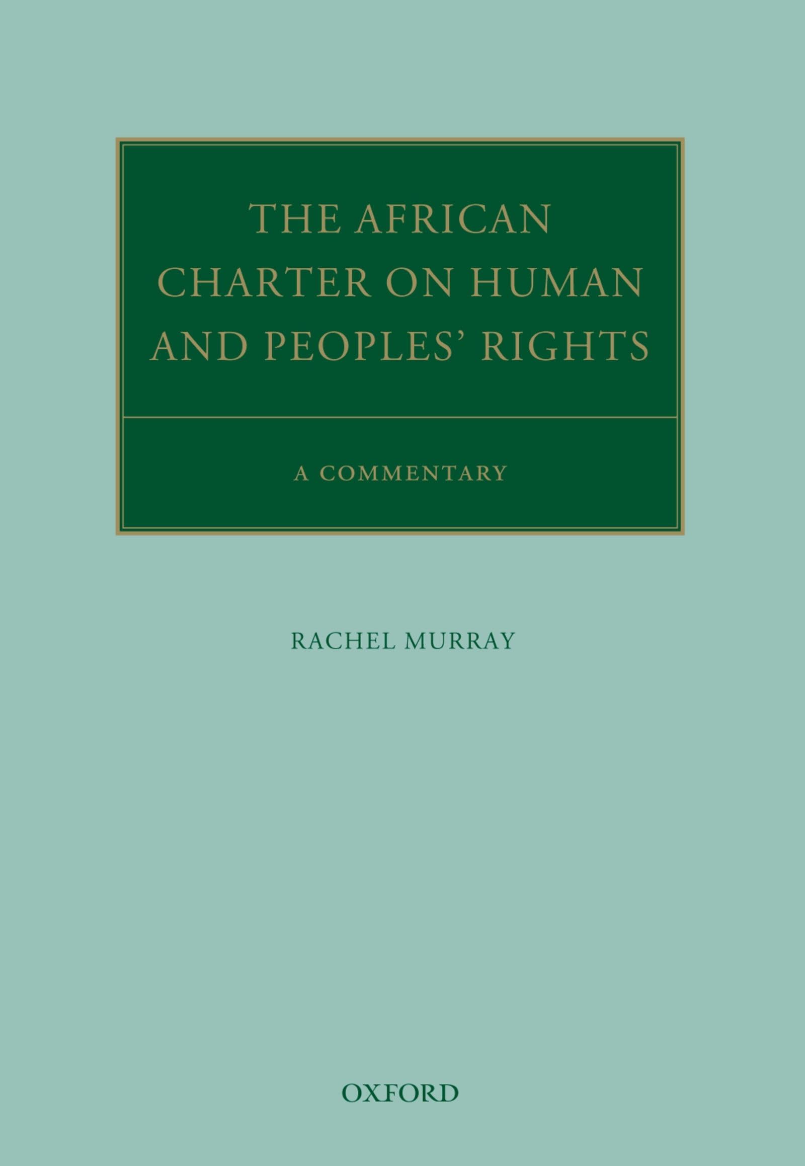African Charter on Human and Peoples' Rights