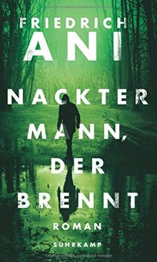 Nackter Mann, der brennt