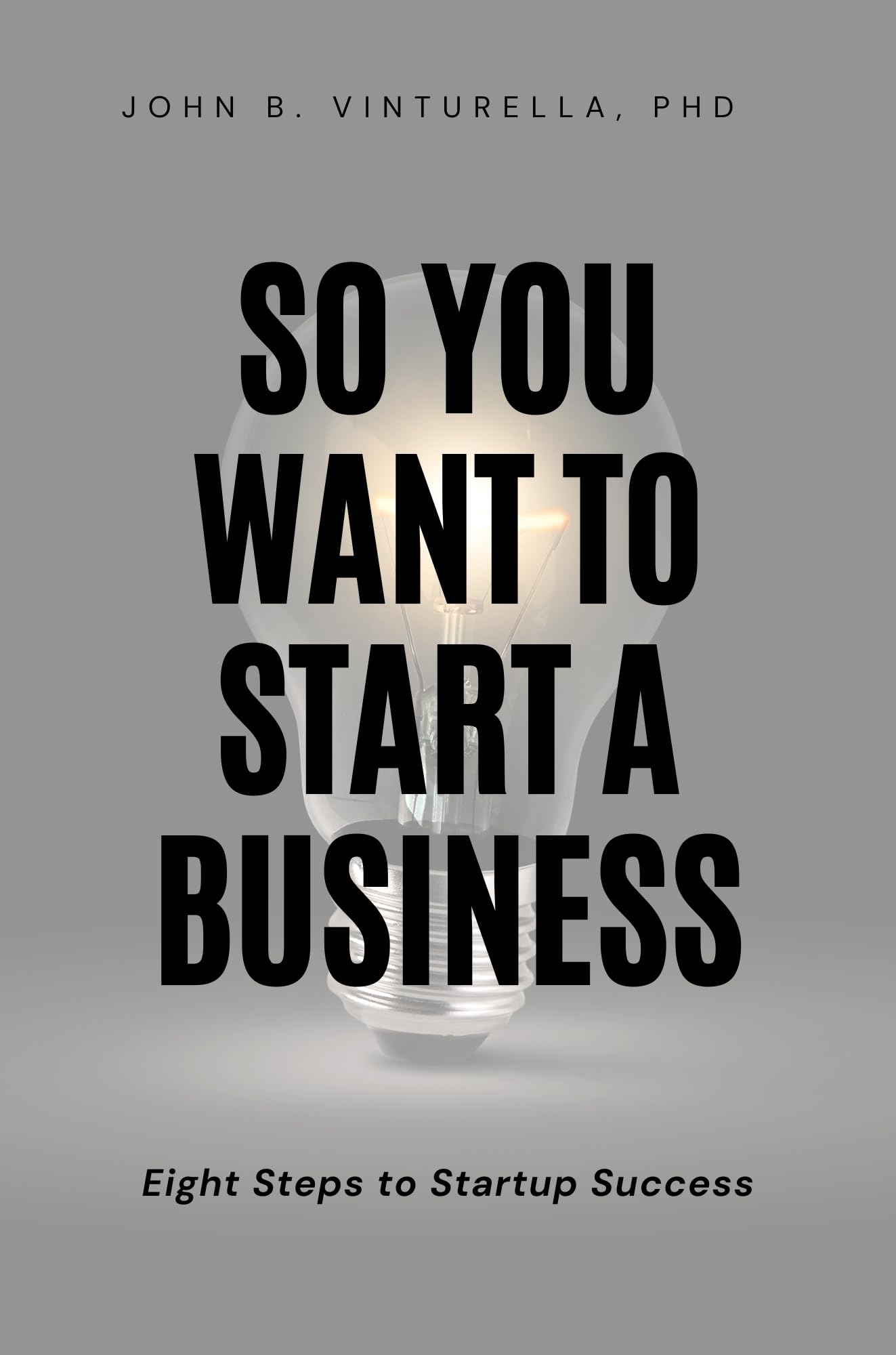 So You Want to Start a Business: Eight Steps to Startup Success