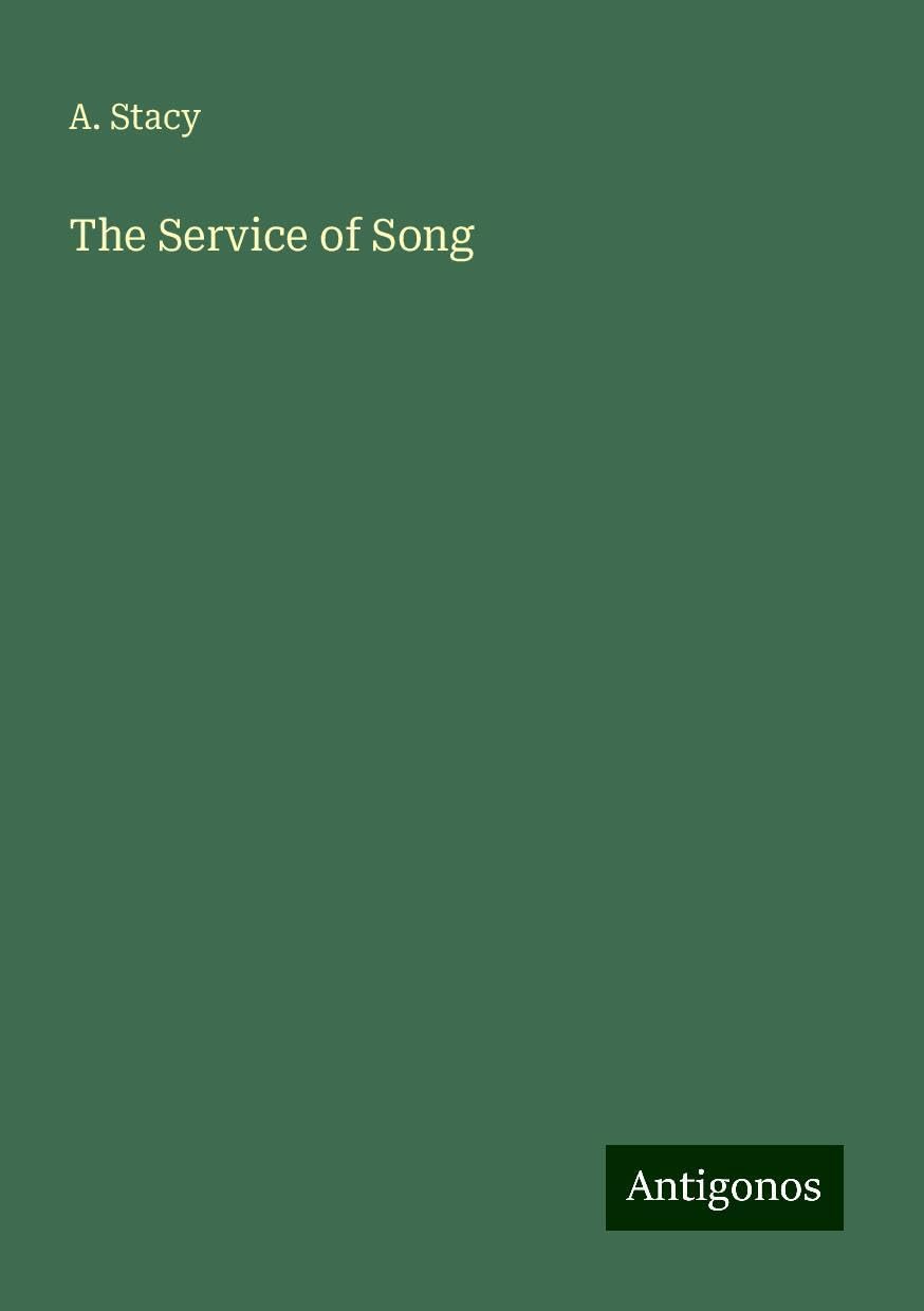 The Service of Song