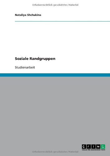 Soziale Randgruppen