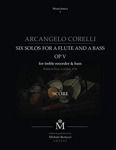 Six solos for a flute and a bass OPV for treble recorder & bass