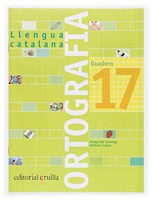 Quadern ortografia 17. Llengua catalana