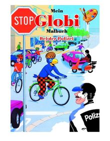 Globi, Mein Globi Malbuch, Bei der Polizei