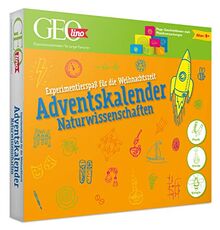 FRANZIS GEOlino Adventskalender 2020 | 24 spannende Experimente aus der Naturwissenschaft | Ab 8 Jahren: Experimentierspaß für die Weihnachtszeit