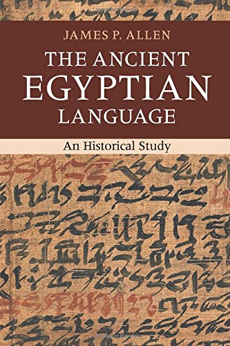 The Ancient Egyptian Language: An Historical Study