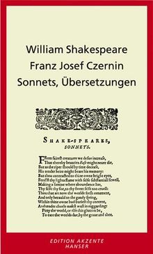 Sonnets, Übersetzungen: Zweisprachige Ausgabe