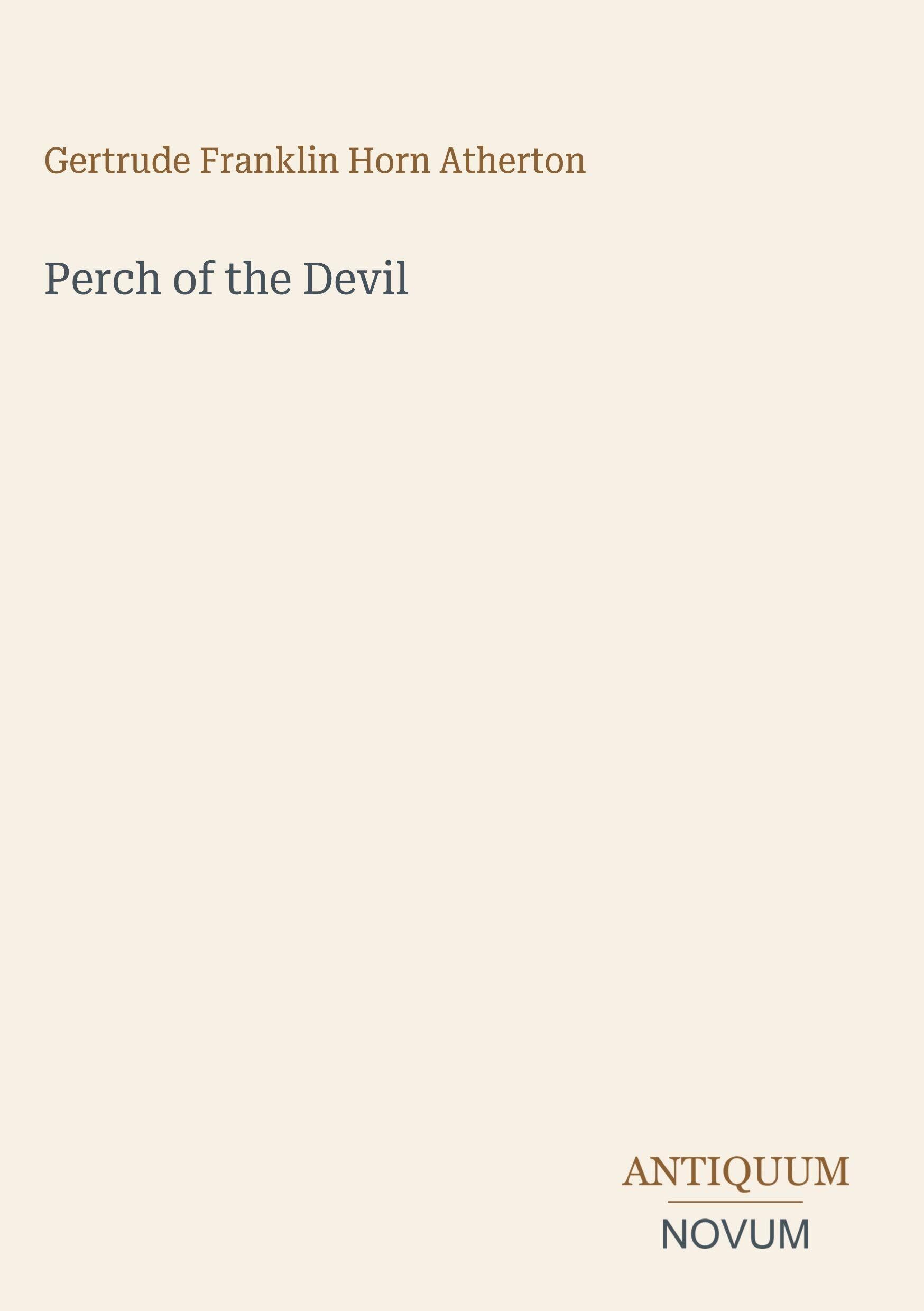 Perch of the Devil