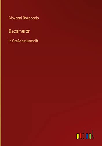 Decameron: in Großdruckschrift