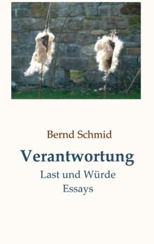 Verantwortung: Last und Würde. Essays