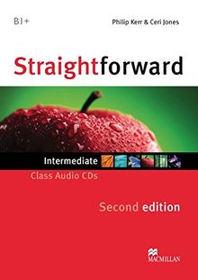 Straightforward Sec. Ed. Intermediate: Straightforward Second Edition: Intermediate / 2 Class Audio-CDs