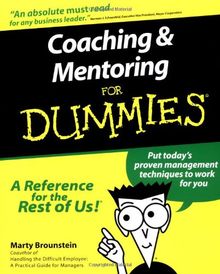 Coaching and Mentoring for Dummies