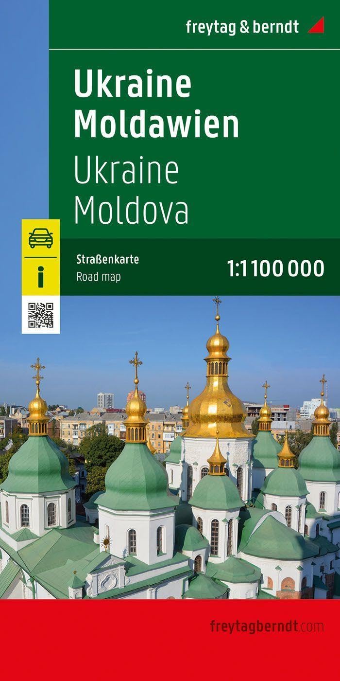 Ukraine - Moldawien, Straßenkarte 1:1.000.000, freytag & berndt (freytag & berndt Auto + Freizeitkarten)