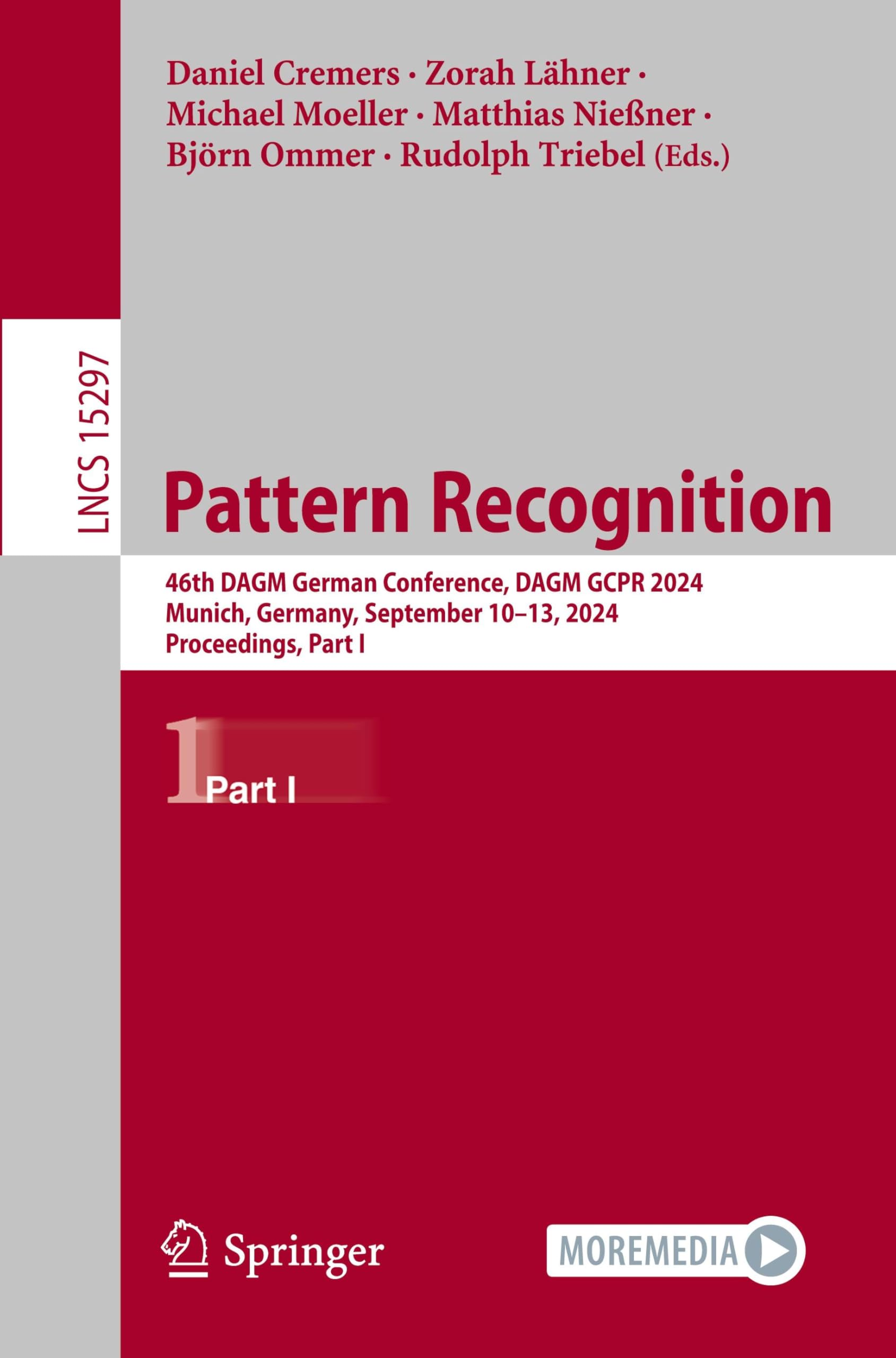 Pattern Recognition: 46th Dagm German Conference, Dagm Gcpr 2024, Munich, Germany, September 10–13, 2024, Proceedings
