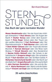 Sternstunden: Das Buch der ganz normalen Wunder