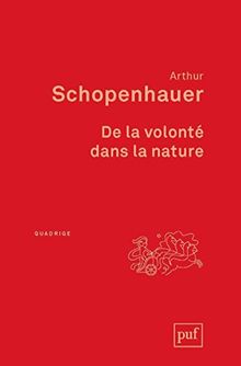 De la volonté dans la nature