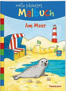 Mein schönstes Malbuch. Am Meer: Malen für Kinder ab 5 Jahren (Malbücher und -blöcke)