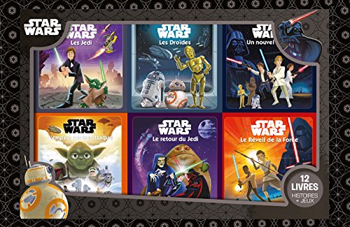 Star Wars : 6 Livres D'histoires + 6 Livres De Jeux