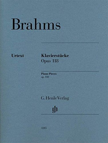 Johannes Brahms Klavierstücke Op. 118 Revidierte Ausgabe