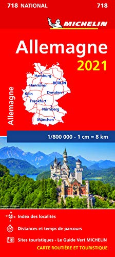 Carte Michelin Allemagne 2021