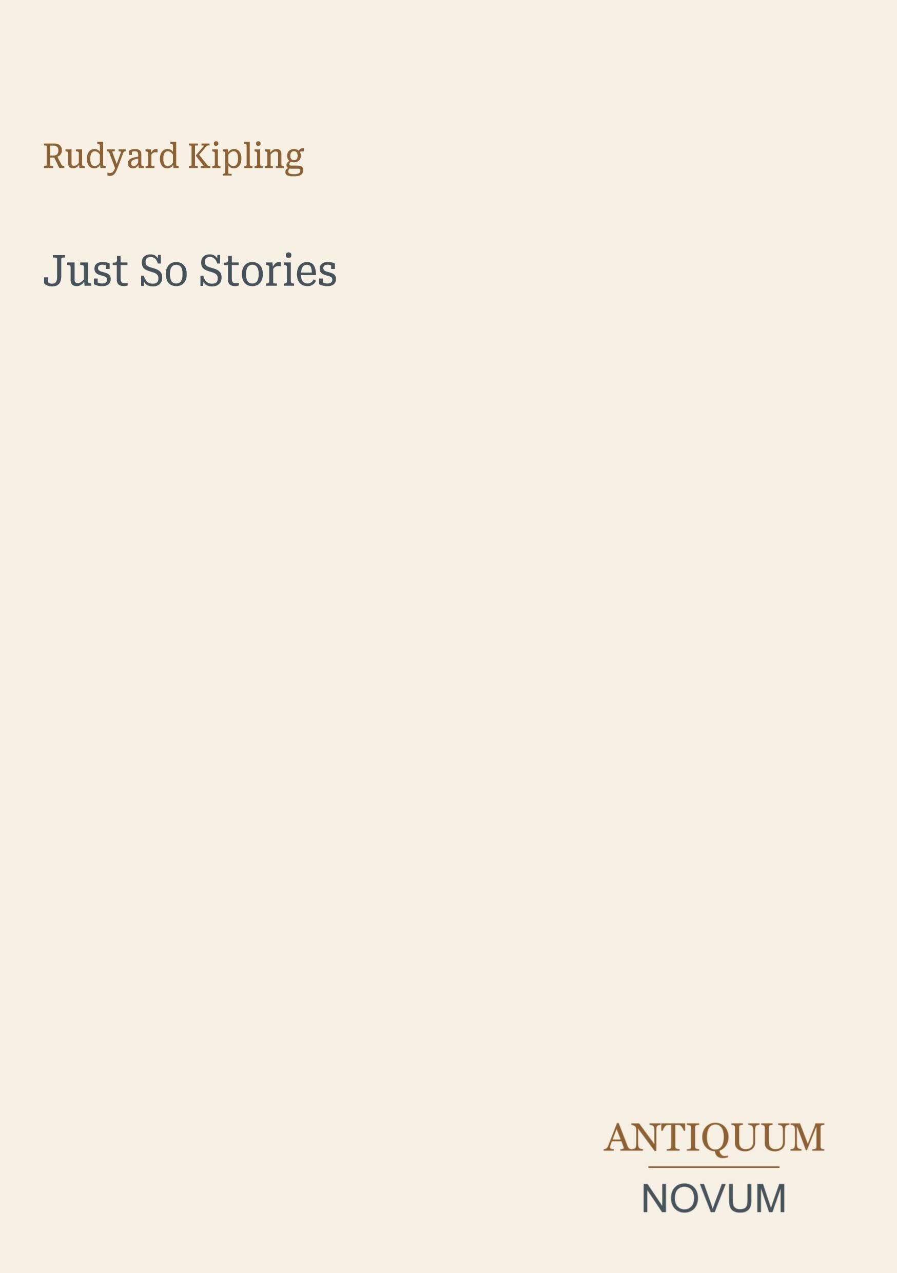 Just So Stories