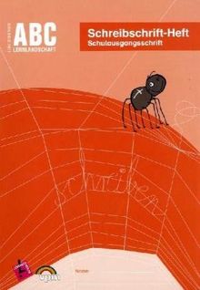 ABC Lernlandschaft 1: ABC Lernlandschaft. Schreibschrift-Heft SAS. Arbeitsheft