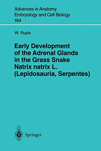 Early Development of the Adrenal Glands in the Grass Snake Natrix natrix L. (Lepidosauria, Serpentes) (Advances in Anatomy, Embryology and Cell Biology, Band 164)