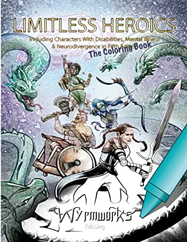 Limitless Heroics: The Coloring Book