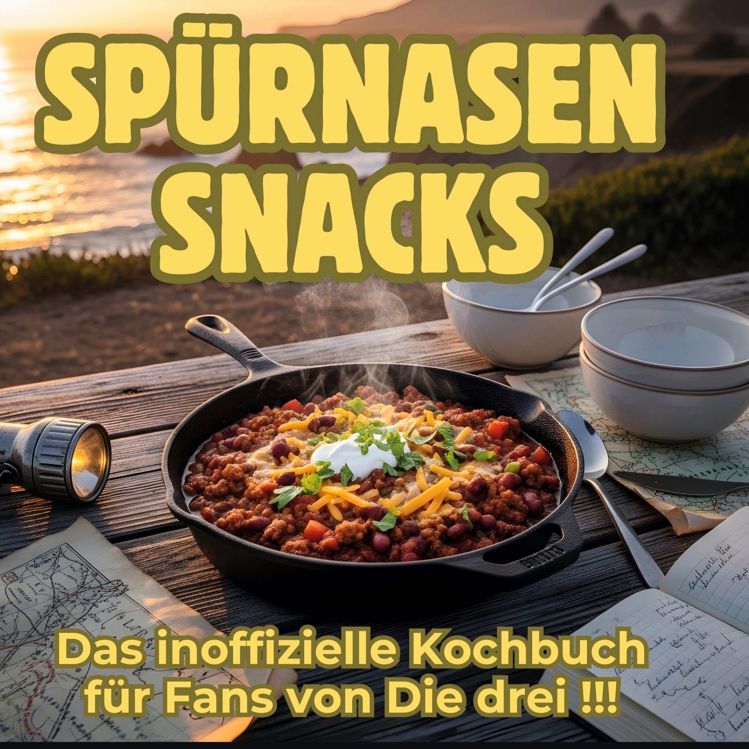 Spürnasen-Snacks: Das inoffizielle Kochbuch für Fans von Die drei !!!