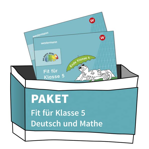 DIE BUNTE REIHE - Deutsch/Mathematik / DIE BUNTE REIHE - Deutsch Mathematik: Pakete / Paket Fit für Klasse 5