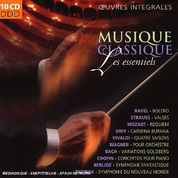 Musique Classique Essentiels de Various en CD Audio
