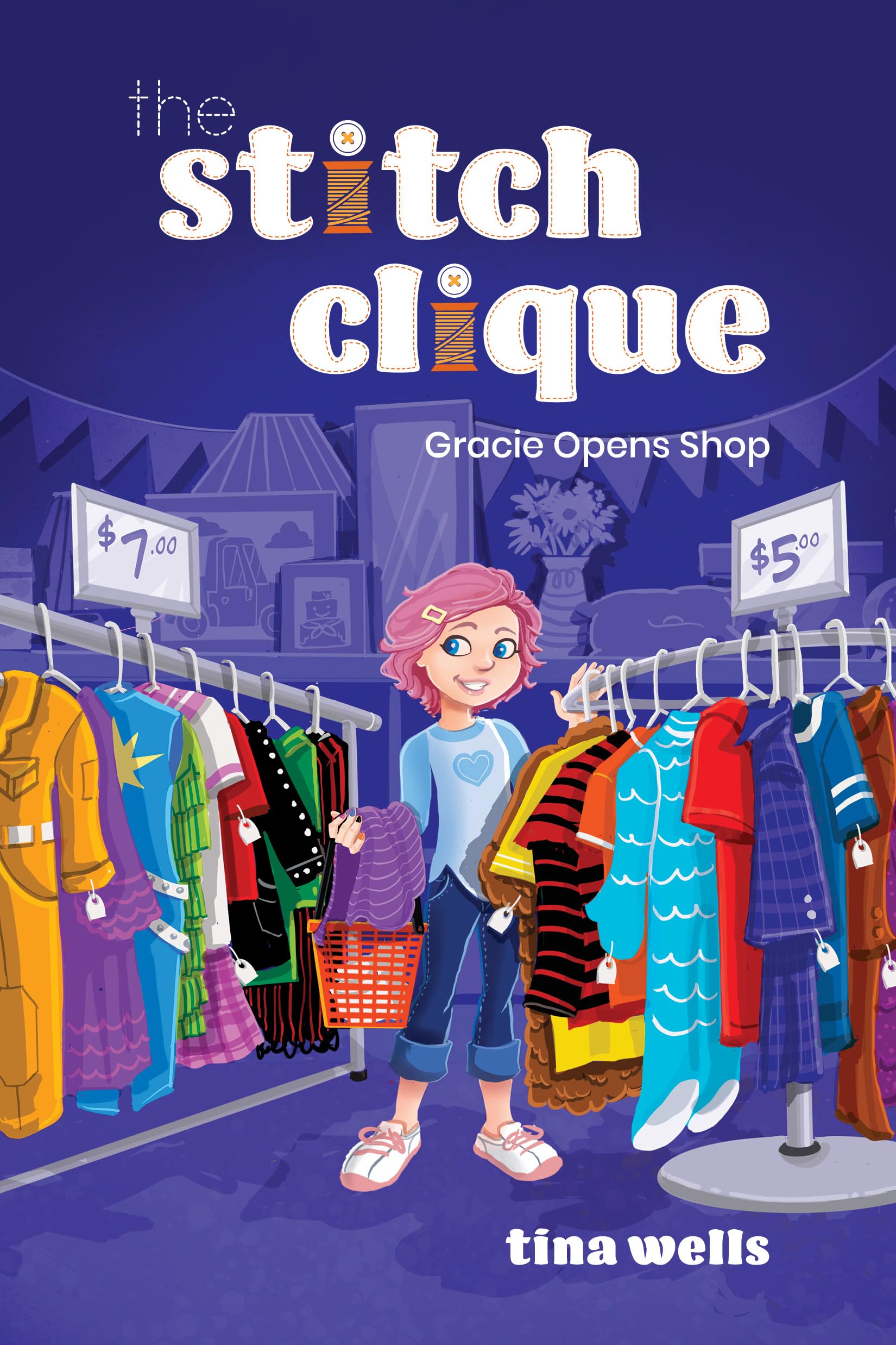 Gracie Opens Shop (The Stitch Clique, 3)