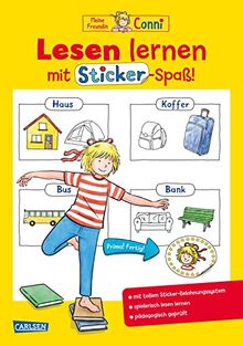 Conni Gelbe Reihe (Beschäftigungsbuch): Lesen lernen mit Sticker-Spaß: *** Mit Sticker-Belohnungssystem für mehr Lern-Motivation ***