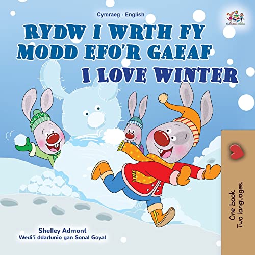 I Love Winter (Welsh English Bilingual Book for Kids) (Welsh English Bilingual Collection)