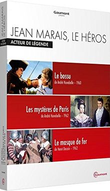 Coffret jean marais, le héros : le bossu ; les mystères de paris ; le masque de fer [FR Import]