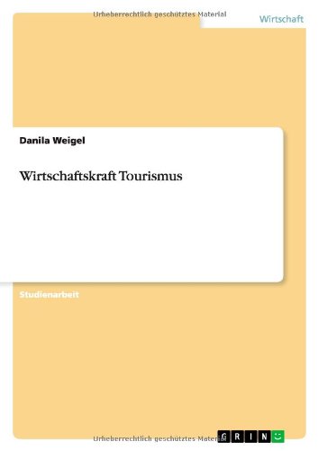 Wirtschaftskraft Tourismus