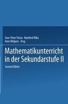 Mathematikunterricht in der Sekundarstufe II, Bd.1, Fachdidaktische Grundfragen, Didaktik der Analysis