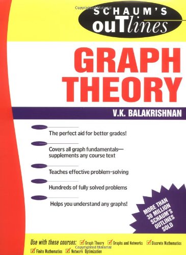 Balakrishnan, V. K. Schaum's Outline Of Graph Theory, Including Hundreds Of Solved Problems (Schaum's Outlines)