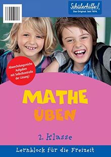 Lernblock Mathe üben 2.Klasse - Schülerhilfe!