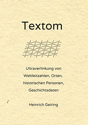 Textom: Ultraverlinkung von Weltleitzahlen, Orten, historischen Personen, Geschichtsdaten