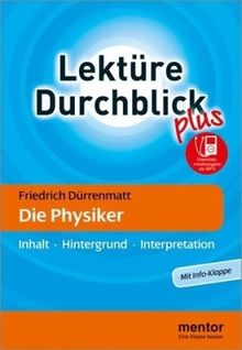 Die Physiker: Inhalt - Hintergrund - Interpretation von Friedrich Dürrenmatt | Buch | Zustand gut