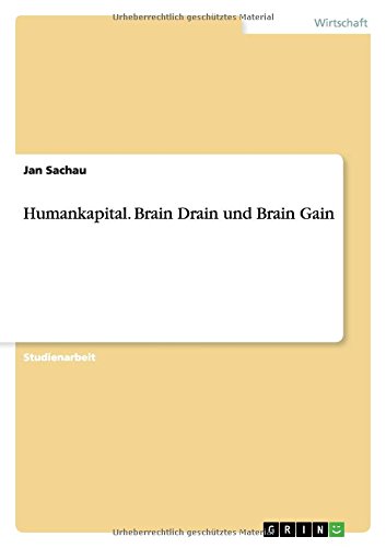 Humankapital. Brain Drain und Brain Gain