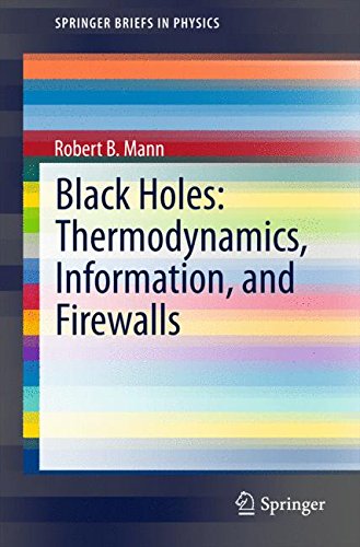 SpringerBriefs in Physics   Black Holes Thermodynamics Information and Firewalls - Robert Mann Gebunden