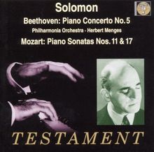 Solomon Spielt Beethoven und Mozart (Klavierkonzert Nr. 5/Klaviersonaten Nr. 11, 17)