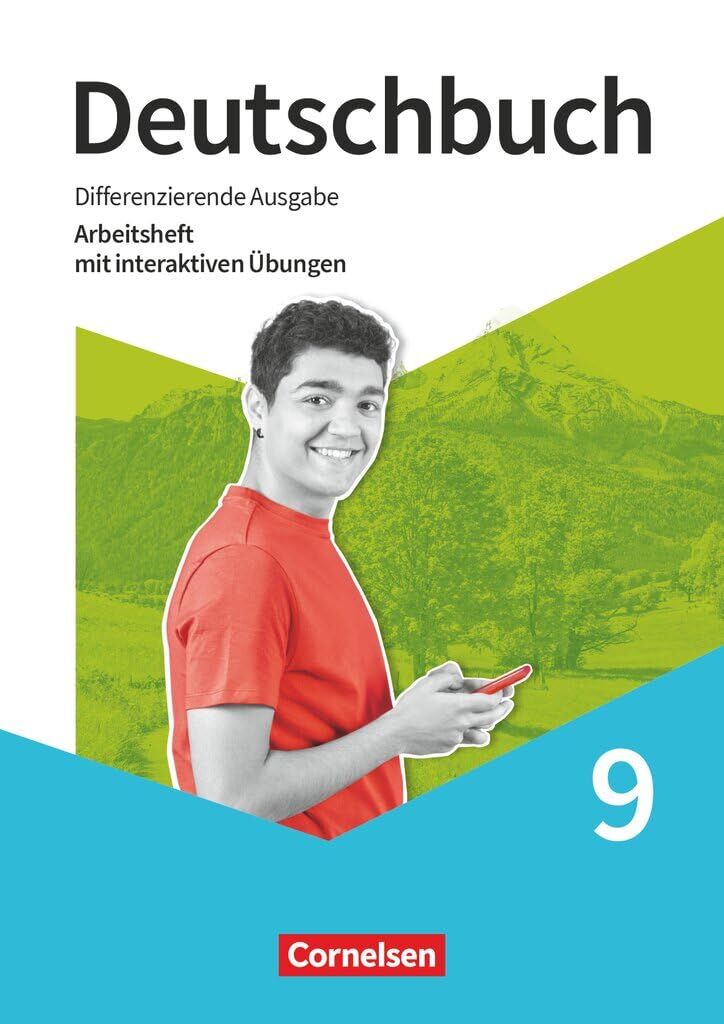 Deutschbuch 9. Schuljahr - Sprach- und Lesebuch - Differenzierende Ausgabe 2020 - Arbeitsheft mit interaktiven Übungen