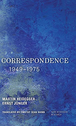 Correspondence 1949-1975 (New Heidegger Research)