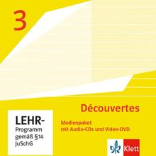 Découvertes 3. Ausgabe 1. oder 2. Fremdsprache: Medienpaket für Lehrende mit Audio-CDs und Video-DVD 3. Lernjahr (Découvertes. Ausgabe 1. oder 2. Fremdsprache ab 2020)