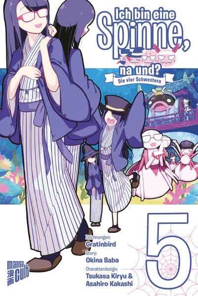 Ich bin eine Spinne na und? - Die vier Schwestern Bd5 - Okina Baba Kartoniert (TB)