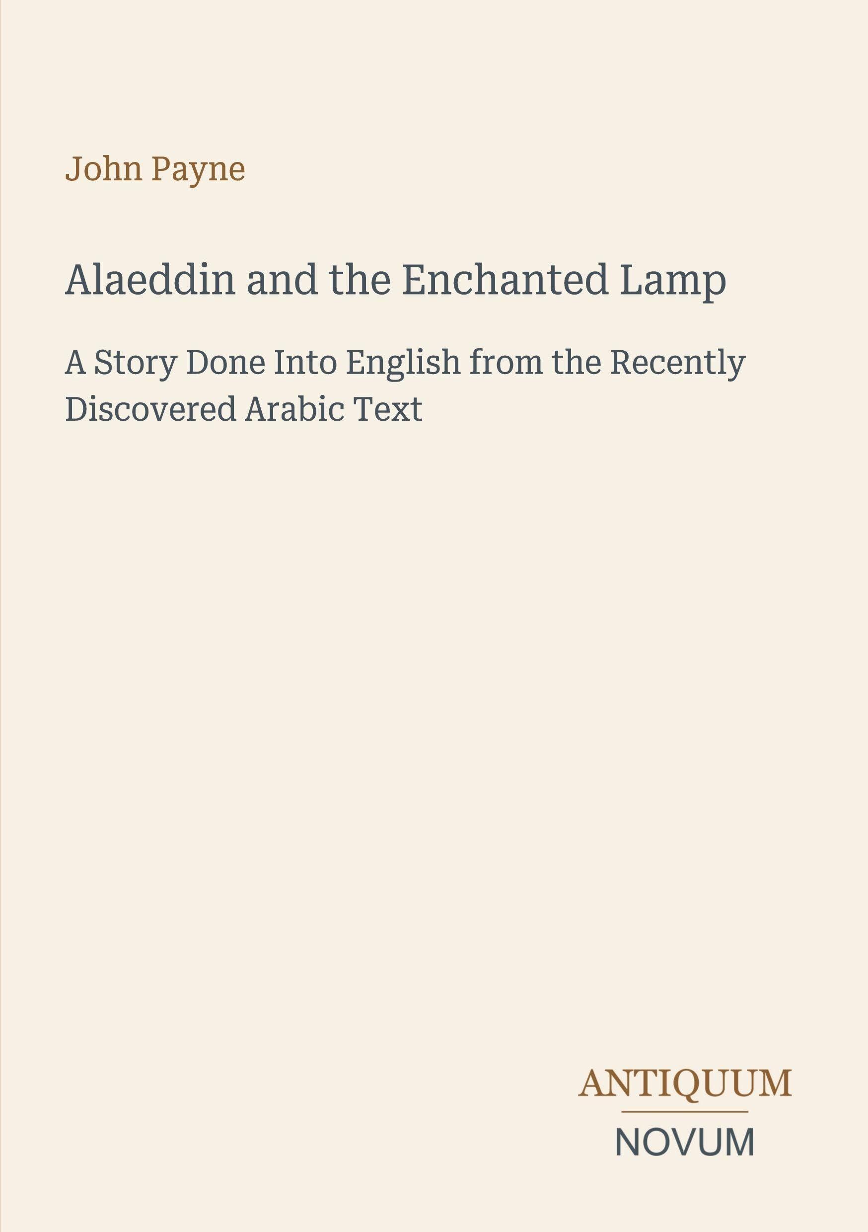 Alaeddin and the Enchanted Lamp